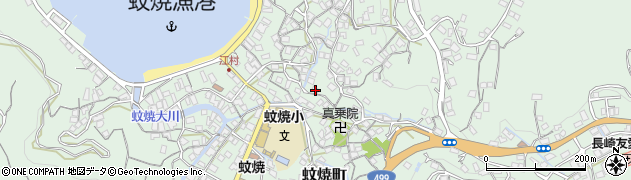 長崎県長崎市蚊焼町1265周辺の地図