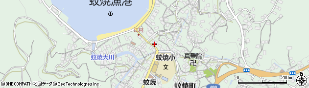 長崎県長崎市蚊焼町1657周辺の地図