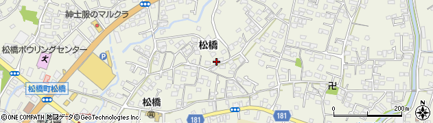 熊本県宇城市松橋町松橋649周辺の地図