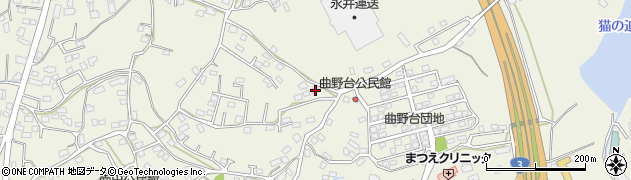 熊本県宇城市松橋町曲野2595周辺の地図