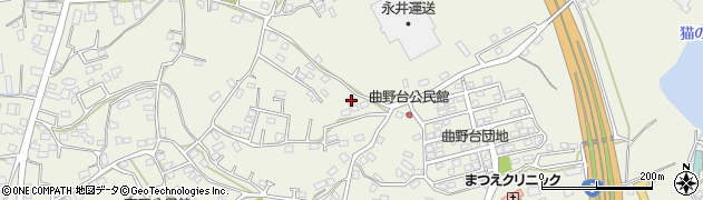 熊本県宇城市松橋町曲野2596周辺の地図
