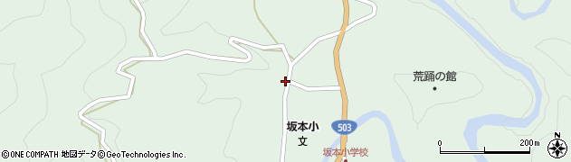 宮崎県西臼杵郡五ヶ瀬町三ヶ所3197周辺の地図