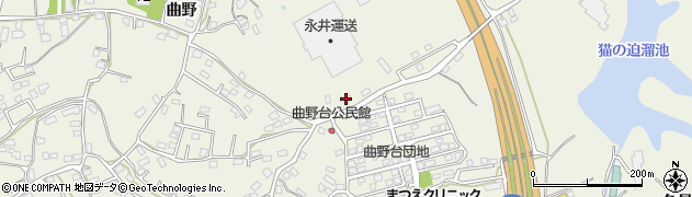 熊本県宇城市松橋町曲野2783周辺の地図