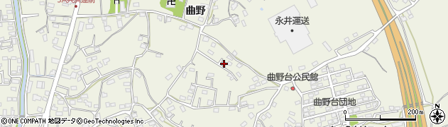 熊本県宇城市松橋町曲野2623周辺の地図