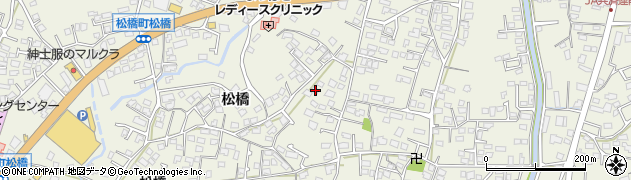 熊本県宇城市松橋町松橋637周辺の地図