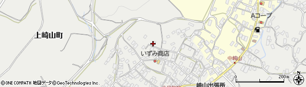 長崎県五島市上崎山町周辺の地図