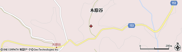熊本県上益城郡山都町木原谷899周辺の地図