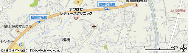 熊本県宇城市松橋町松橋701周辺の地図