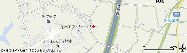 株式会社コムテック　熊本工場周辺の地図