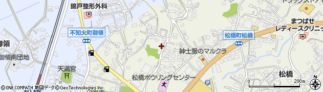 熊本県宇城市松橋町松橋1348周辺の地図