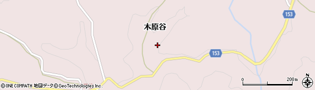 熊本県上益城郡山都町木原谷905周辺の地図