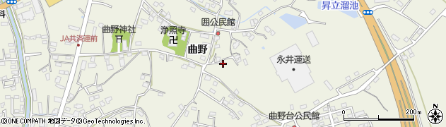 熊本県宇城市松橋町曲野2708周辺の地図