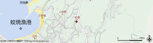 長崎県長崎市蚊焼町1031周辺の地図