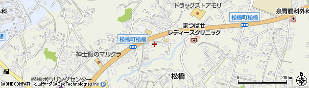 熊本県宇城市松橋町松橋800周辺の地図