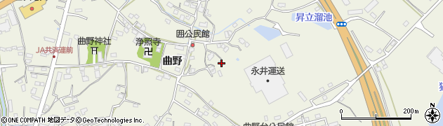 熊本県宇城市松橋町曲野2736周辺の地図