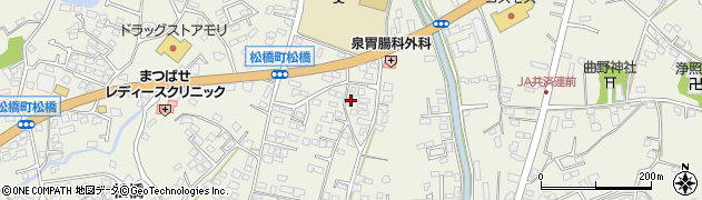 熊本県宇城市松橋町松橋1683周辺の地図