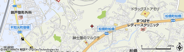 熊本県宇城市松橋町松橋1422周辺の地図
