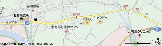 長崎県南島原市北有馬町戊2968周辺の地図