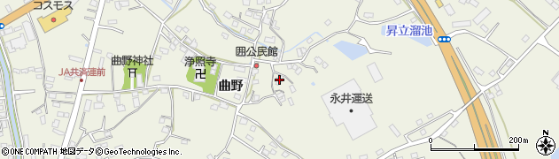 熊本県宇城市松橋町曲野2735周辺の地図