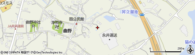 熊本県宇城市松橋町曲野2808周辺の地図