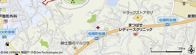 熊本県宇城市松橋町松橋1444周辺の地図