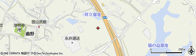 熊本県宇城市松橋町曲野2860周辺の地図