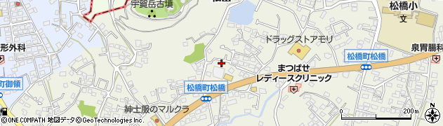 熊本県宇城市松橋町松橋1440周辺の地図