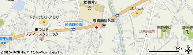 熊本県宇城市松橋町松橋1658周辺の地図