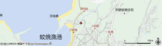 長崎県長崎市蚊焼町1467周辺の地図