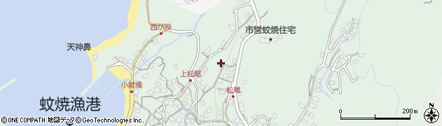 長崎県長崎市蚊焼町1379周辺の地図