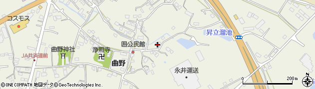 熊本県宇城市松橋町曲野3066周辺の地図