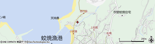 長崎県長崎市蚊焼町457周辺の地図