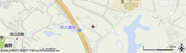 熊本県宇城市松橋町曲野2972周辺の地図