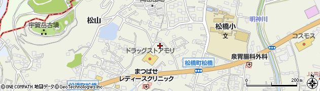 熊本県宇城市松橋町松橋767周辺の地図