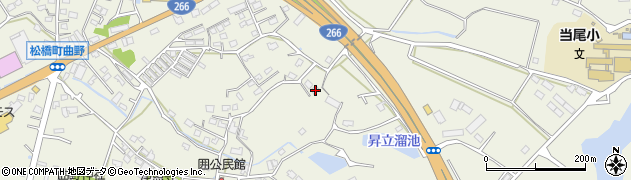 熊本県宇城市松橋町曲野3096周辺の地図