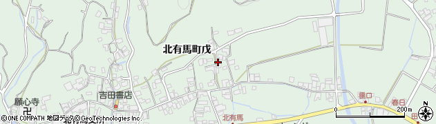 長崎県南島原市北有馬町戊2561周辺の地図