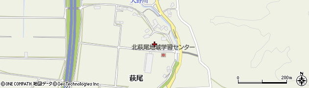 熊本県宇城市松橋町萩尾1382周辺の地図