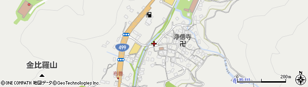 長崎県長崎市布巻町周辺の地図