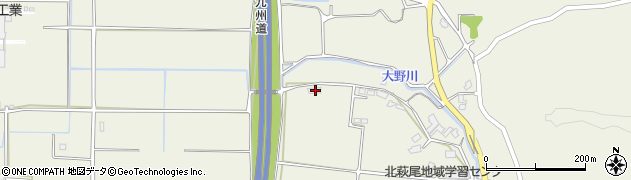熊本県宇城市松橋町萩尾1345周辺の地図