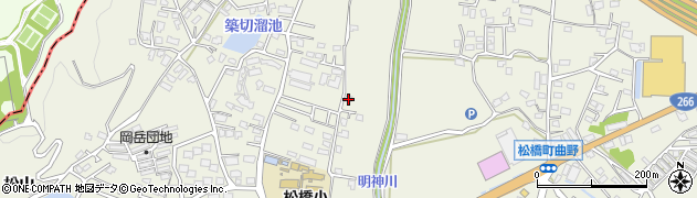 熊本県宇城市松橋町松橋1629周辺の地図