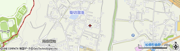 熊本県宇城市松橋町松橋1621周辺の地図