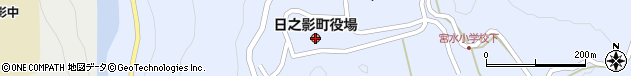 宮崎県西臼杵郡日之影町周辺の地図