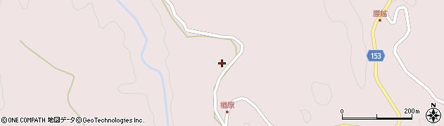 熊本県上益城郡山都町木原谷435周辺の地図