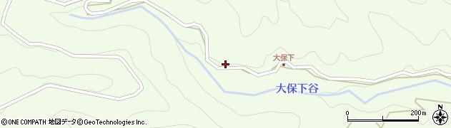 宮崎県延岡市北方町板上860周辺の地図