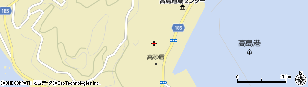 長崎県長崎市高島町（尾浜）周辺の地図