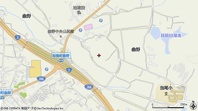 〒869-0511 熊本県宇城市松橋町曲野の地図
