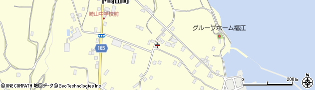 長崎県五島市下崎山町402周辺の地図