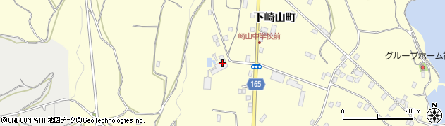 長崎県五島市下崎山町1233周辺の地図
