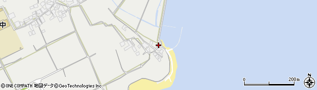 長崎県南島原市有家町蒲河無周辺の地図