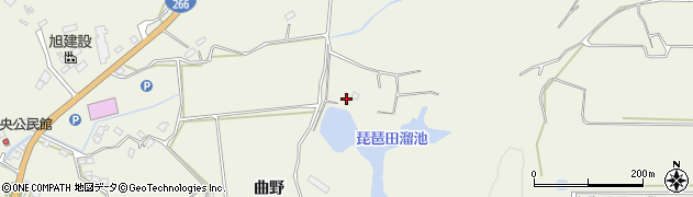 熊本県宇城市松橋町曲野1439周辺の地図